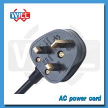 Factory Wholesale British AC power cord for Electric fan